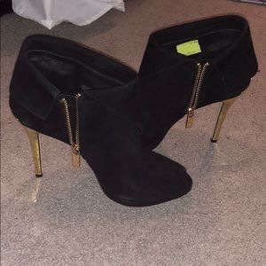Michael Kors open toe booties